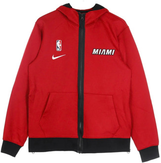 Nike Lichtgewicht NBA Therma Flex Showtime Hoodie Nike , Red , Heren - XL