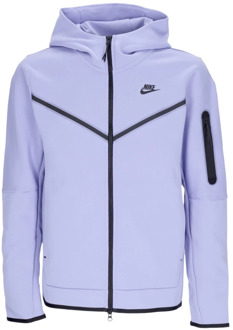 Nike Lichtgewicht Zip Hoodie - Sportswear Tech Fleece Nike , Blue , Heren - XL
