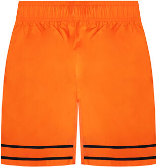 Nike Logo Kindershort Oranje/Zwart