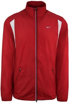 Nike Logo Lange Mouw Zip Up Rood Heren Lichtgewicht Jas 320829 648 - maat S