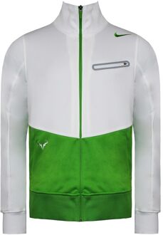 Nike Logo Track Jacket Heren Wit/Groen