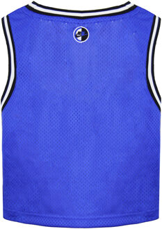 Nike Loose Fit Jersey Mouwloos Zusterschap Dames Crop Top CU6786 405 Blauw