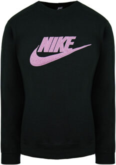 Nike Loose Fit Long Sleeve Crew Neck Zwart Dames Sweatshirt DC5139 010 - maat S
