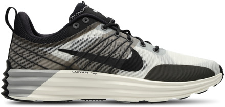 Nike Lunar Roam Sneakers Heren - Zwart - Maat 42.5 - Mesh/Synthetisch Black