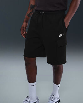 Nike m nk club bb cargo short sportbroek heren - Zwart