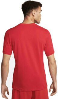 Nike M NK DF Sportshirt Heren XL Rood