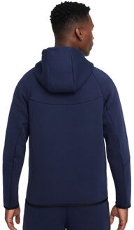 Nike M nk tch flc fz wr hoodie Blauw