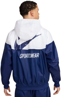 Nike M nk wvn wr lnd gfx jkt Wit - S