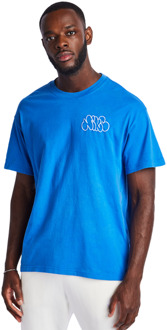 Nike M90 T-shirts Heren - Blauw - Maat L Blue