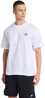 Nike M90 T-shirts Heren - Wit - Maat L White