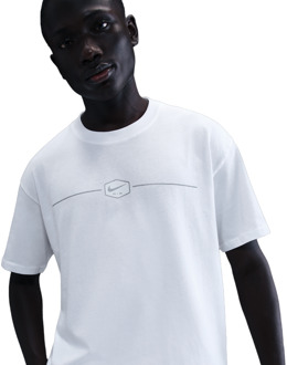 Nike M90 T-shirts Heren - Wit - Maat M - Katoen Jersey White