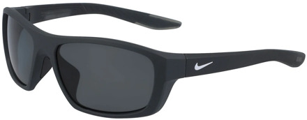 Nike Matte Black/Grey Zonnebril Nike , Black , Unisex - 57 MM
