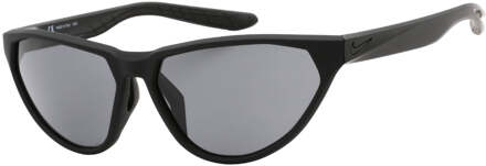 Nike Matte Zwarte Zonnebril - One Size