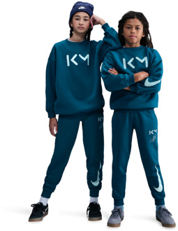 Nike Mbappe Broeken Kinder - Groen - Maat 122 - 128 CM - Katoen Fleece Green