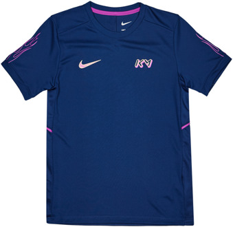 Nike Mbappe T-shirts Kinder - Blauw - Maat 122 - 128 CM Blue
