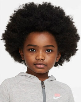 Nike Meisjes full zip hoodie Grijs - 116