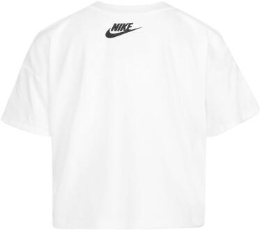 Nike Meisjes Futura Gradient Boxy T-Shirt (Wit) - maat 5J / 110cm