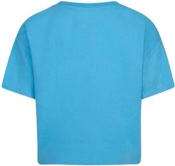 Nike Meisjes Futura T-shirt met digitale opdruk (Blauw/roze) - 5J / 110cm