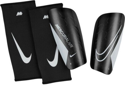 Nike mercucial lite soccer shin gua - Zwart - XL