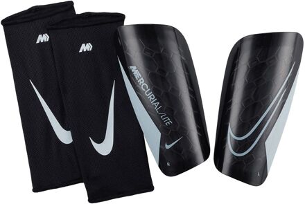 Nike Mercurial Lite Scheenbeschermers Senior zwart - wit - XL