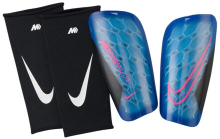 Nike mercurial lite soccer shin gua scheenbeschermer heren - Blauw