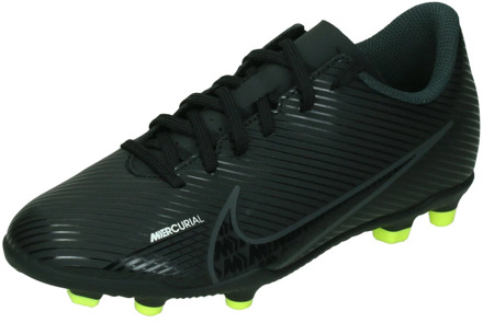 Nike mercurial vapor 15 club fg/mg voetbalschoenen zwart/grijs kinderen - 36