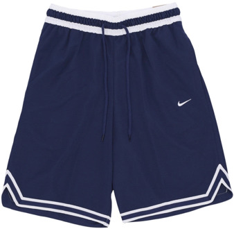 Nike Midnight Navy/White Streetwear Shorts Nike , Blue , Heren - Xl,L