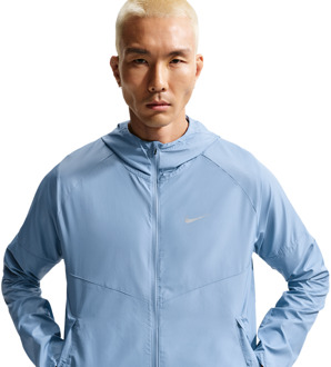 Nike Miler Broeken Heren - Blauw - Maat S - Poly Woven Blue