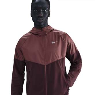 Nike Miler Hardloopjas Heren donkerrood - XL