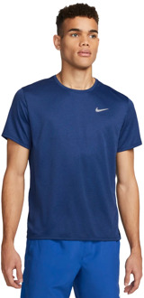 Nike miler hardloopshirt blauw heren heren