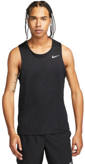 Nike miler hardlooptanktop zwart heren heren - XL