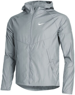 Nike Miler Jacket Hardloopjas Heren-grijs - L