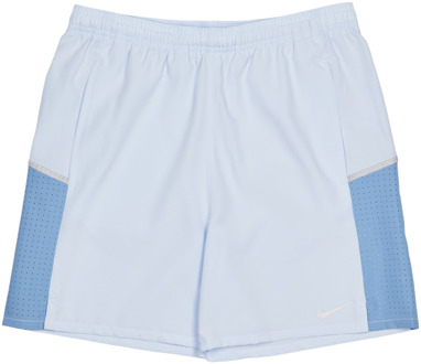 Nike Miler Korte Broeken Kinder - Blauw - Maat 122 - 128 CM - Poly Woven Blue