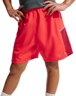 Nike Miler Korte Broeken Kinder - Rood - Maat 147 - 158 CM - Poly Woven Red