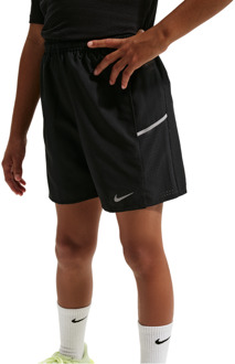 Nike Miler Korte Broeken Kinder - Zwart - Maat 147 - 158 CM - Poly Woven Black