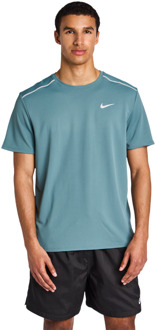 Nike Miler T-shirts Heren - Grijs - Maat M - Poly Jersey Grey