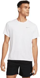 Nike Miler T-shirts Heren - Wit - Maat XXL - Poly Jersey White