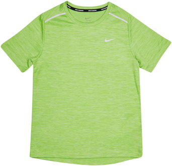 Nike Miler T-shirts Kinder - Geel - Maat 128 - 137 CM - Poly Jersey Yellow
