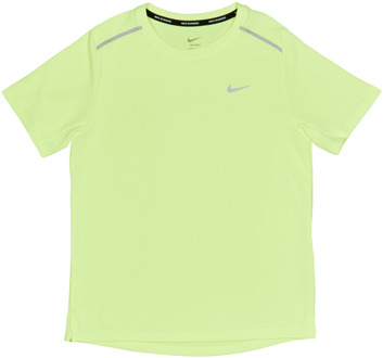 Nike Miler T-shirts Kinder - Geel - Maat 137 - 147 CM - Poly Jersey Yellow