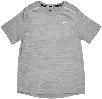 Nike Miler T-shirts Kinder - Grijs - Maat 128 - 137 CM - Poly Jersey Grey