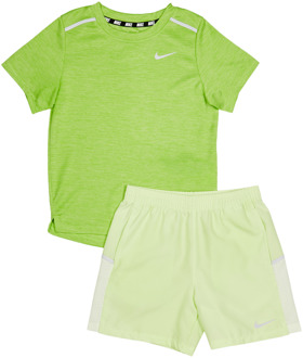 Nike Miler Trainingspakken Peuter - Geel - Maat 92 - 98 CM - Poly Woven Yellow
