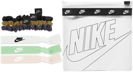 Nike Mixed With Pounch Haarband Verpakking 6 Stuks Dames veelkleurig - one size