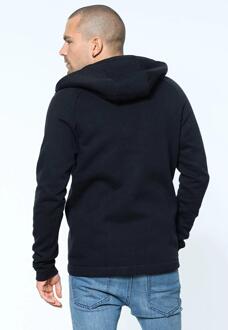 Nike moderne hoodie met rits in zwart