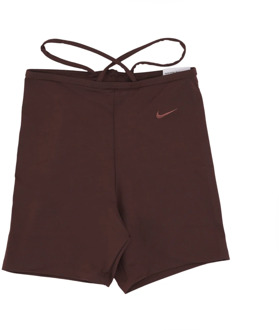 Nike Moderne korte broek voor damesfietsers Nike , Brown , Dames - M,S,Xs