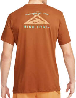 Nike Mountail Trail-logo bruin T-shirt