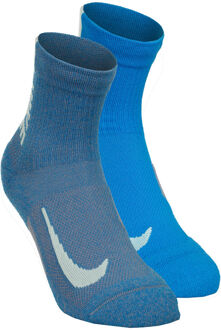 Nike Multiplier Crew Hardloopsokken blauw - 34-38