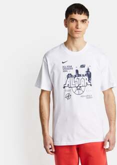 Nike Nba All Star - Heren T-shirts White - L