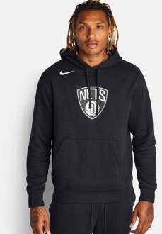 Nike Nba Brooklyn Nets - Heren Hoodies Black - M