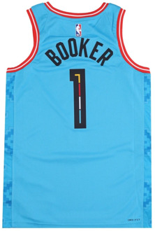 Nike NBA City Edition Devin Booker Jersey Nike , Blue , Heren - 2Xl,Xl,L,M,S,Xs