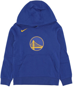 Nike NBA Club Logo Fleece Hoodie Nike , Blue , Heren - Xl,S